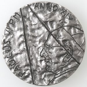 obverse: Medaglie. Papali. Paolo VI. 1963-1978. Giovanni Battista Montini. Medaglia annuale, A. XIV. Ag. 