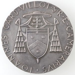 obverse: Medaglie. Papali. Seconda Sede Vacante 1978. Medaglia emessa dal Cardinale Camerlengo Jean Villot. Ag. 
