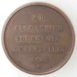 reverse: Medaglie. Belgio. Medaglia 1820. Per la costruzione della fontana 