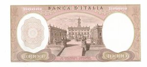 reverse: Repubblica Italiana. 10.000 Lire Michelangelo. 