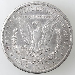 reverse: USA. Dollaro Morgan 1884 CC. Ag. 