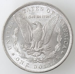 reverse: USA. Dollaro Morgan 1887 Philadelphia. Ag. 