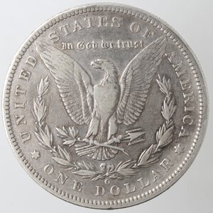 reverse: USA. Dollaro Morgan 1891 O. Ag. 
