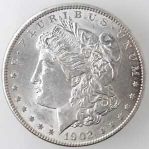 obverse: USA. Dollaro Morgan 1902 Philadelphia. Ag. 