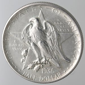 obverse: USA. Mezzo Dollaro 1936 S. 