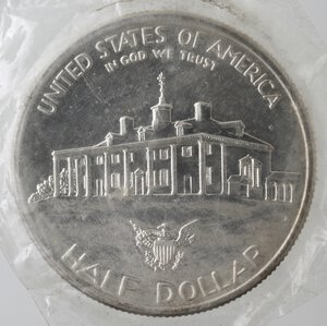 obverse: USA. Mezzo Dollaro 1982 D. Ag. 