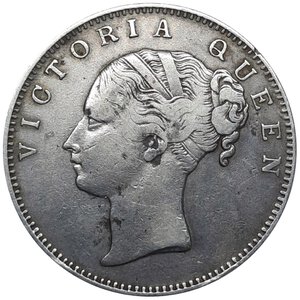 obverse: EAST INDIA COMPANY. Victoria queen, 1 Rupee argento 1840  ,BB
