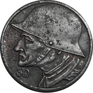 obverse: GERMANIA, Duren , notgeld 10 pfennig 1918, BB