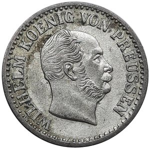 obverse: GERMANIA, Prussia , 1 Groschen argento 1869 A, SPL