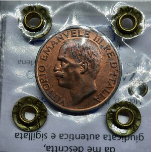 reverse: Vittorio Emanuele III, 10 Centesimi Ape 1936 Periziata FDC