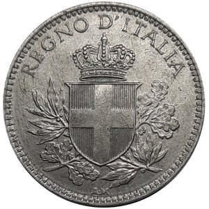 reverse: Vittorio Emanuele III, 20 Centesimi Esagono 1918 bordo rigato FDC , tracce di vecchio conio