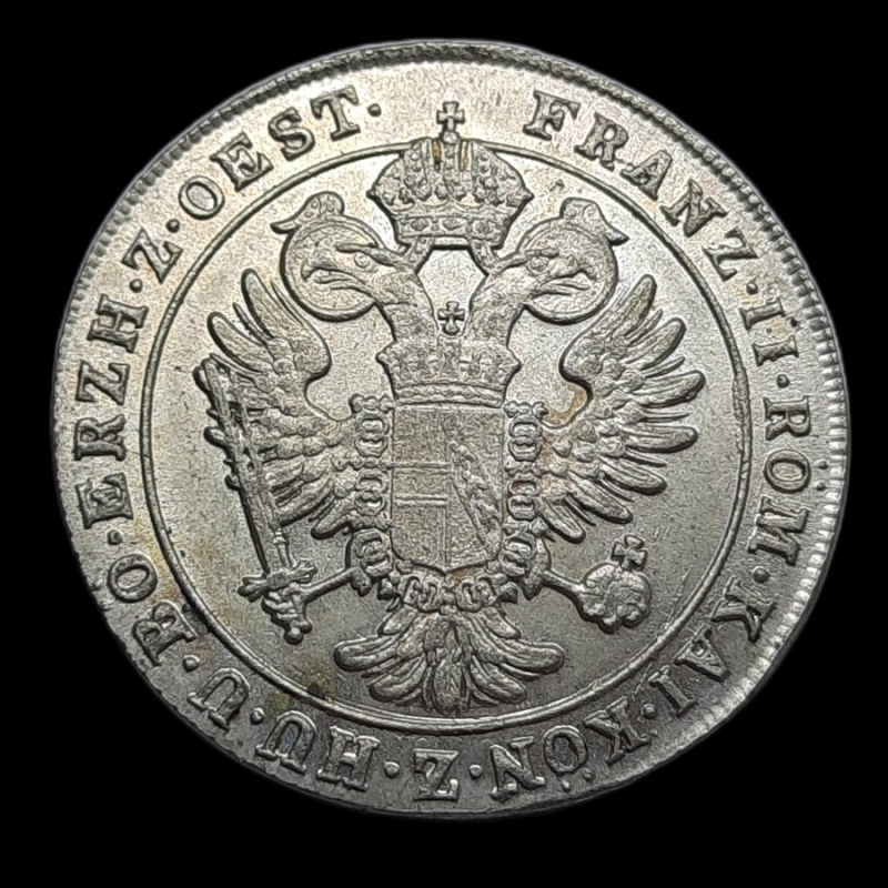 reverse: GORIZIA 15 Soldi 1802, SPL