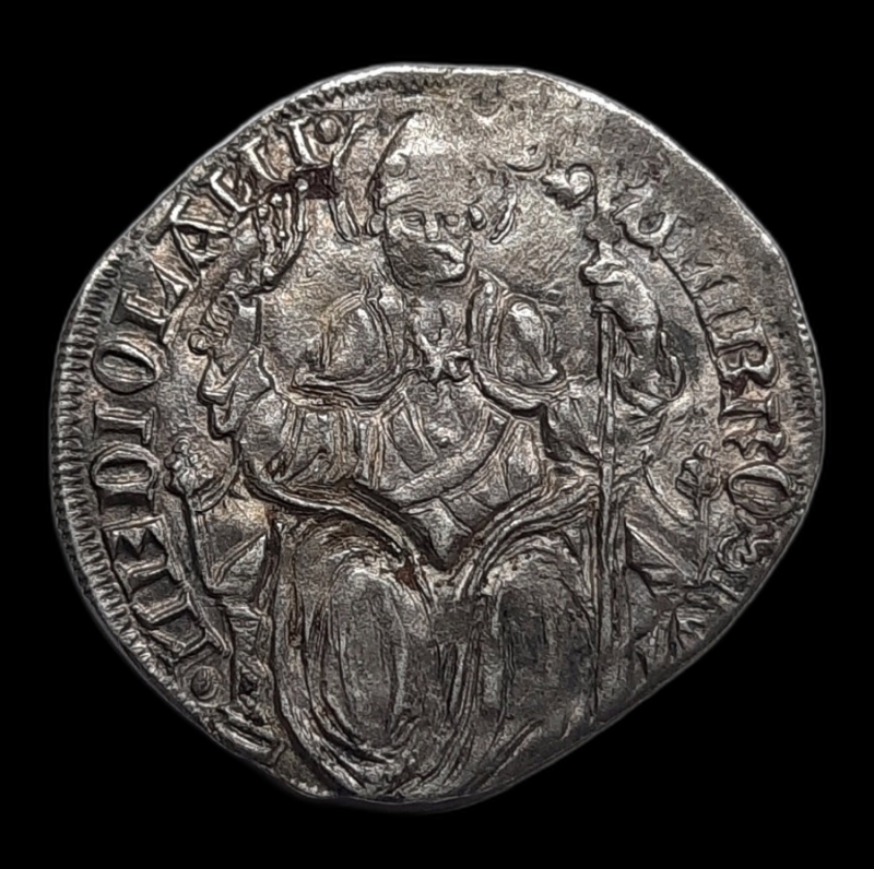 reverse: MILANO. II Repubblica (1447-1450) grosso , SPL
