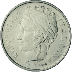 obverse: 100 lire 1993 Testa piccola . qFDC, R, periziata Del Pup