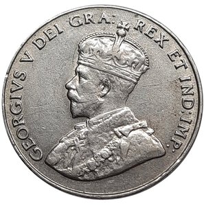 obverse: CANADA. Giorgio V  ,5 Cents 1930 , BB/SPL