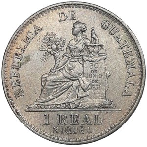 reverse: GUATEMALA. 1 real 1900 Nickel  diam.21 mm  SPL