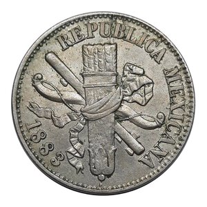 obverse: MESSICO. 1 centavo 1883 , SPL+