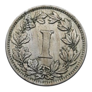 reverse: MESSICO. 1 centavo 1883 , SPL+