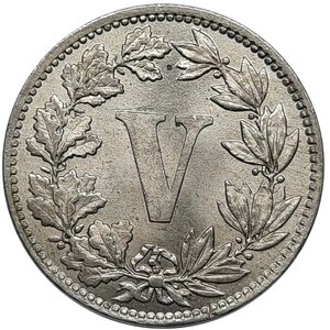 reverse: MESSICO. 5 centavos 1882 , FDC