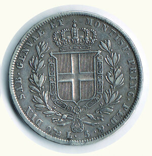 reverse: SAVOIA - Carlo Alberto 5 lire 1936