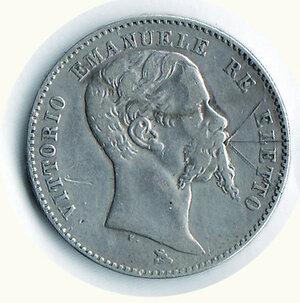 obverse: SAVOIA - Vittorio Emanuele II - 2 Lire 1860
