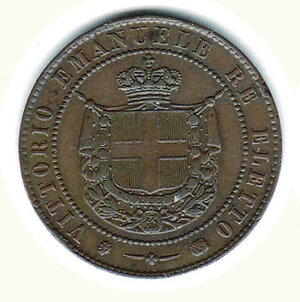 obverse: SAVOIA - Vittorio Emanuele II - 5 Cent 1859