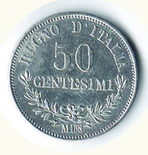 reverse: SAVOIA - Vittorio Emanuele II - 50 Cent. 1863