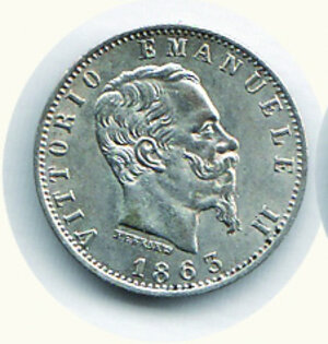 obverse: SAVOIA - Vittorio Emanuele II - 20 Cent. 1863