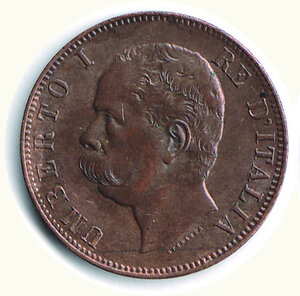 obverse: SAVOIA - Umberto I 10 Cent. 1893