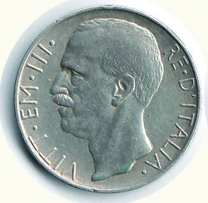 obverse: SAVOIA - Vittorio Emanuele III - 10 Lire 1929