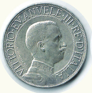 obverse: SAVOIA - Vittorio Emanuele III - 2 Lire 1912