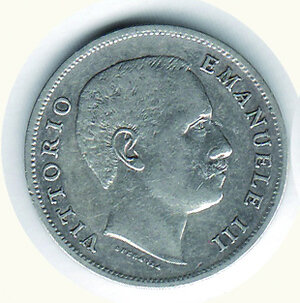 obverse: SAVOIA - Vittorio Emanuele III - Lire 1907.
