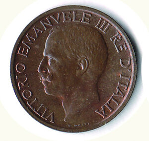 obverse: 	SAVOIA - Vittorio Emanuele III - 10 Cent. 1921.