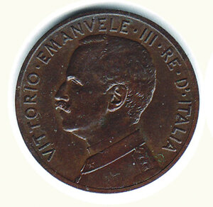obverse: SAVOIA - Vittorio Emanuele III - 5 Cent. 1912.