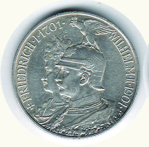 obverse: GERMANIA - Prussia Guglielmo II ( 1888-1918) 2 marchi 1901