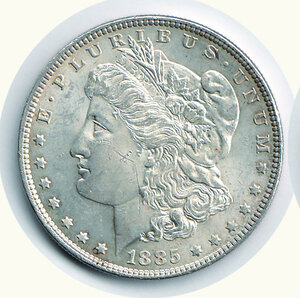 obverse: 	STATI UNITI - Dollaro Morgan 1885.