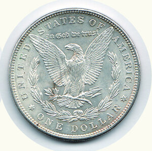 reverse: 	STATI UNITI - Dollaro Morgan 1885.