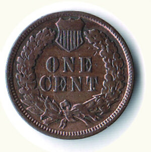 reverse: STATI UNITI - 1 Cent. 1898.