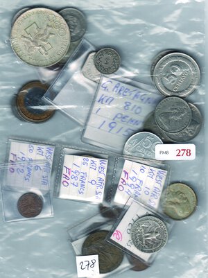 obverse: LOTTO di 30 monete mondiali