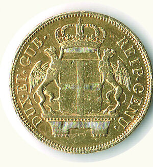 reverse: GENOVA - 48 Lire 1796