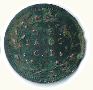 reverse: ROMA - I Repubblica Romana 1799 - 2 Baiocchi