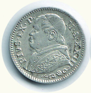 obverse: ROMA - Pio IX - 10 Soldi (1/2 Lira) 1869