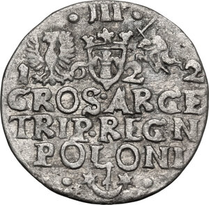 reverse: Poland.  Sigismund III Vasa (1587-1632). AR 3 Groszy, 1622, Krakow mint
