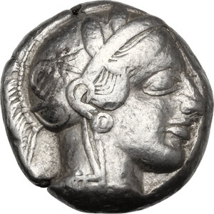 obverse: Attica, Athens. AR Tetradrachm, 479-393 BC