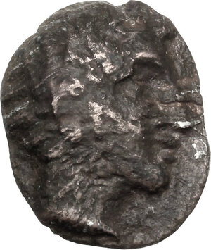 obverse: Etruria, Populonia. AR Fourrée 2 1/2 Units, c. 400 BC