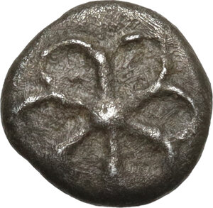 obverse: Uncertain mint.  Western Asia Minor(?). AR Obol, 5th century BC