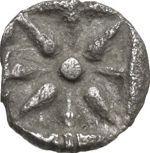 reverse: Asia Minor, uncertain mint.. AR Hemiobol, c. 5th century BC