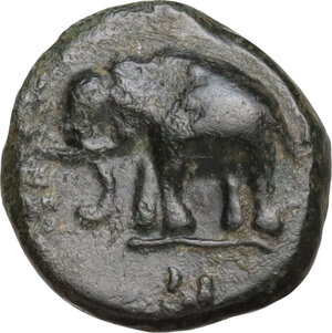 reverse: Syria, Seleucid Kings.  Antiochos III Megas (222-187 BC) . AE 10 mm, Sardes mint, c. 222-187