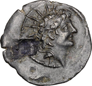 obverse: Syria, Seleucid Kings.  Alexander II Zabinas (128-123 BC).. AE 21 mm