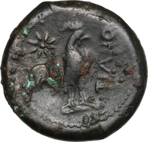 reverse: Samnium, Southern Latium and Northern Campania, Teanum Sidicinum. AE 20 mm, 265-240 BC